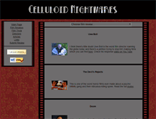 Tablet Screenshot of celluloidnightmares.co.uk